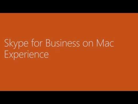 Skype for business on mac issues